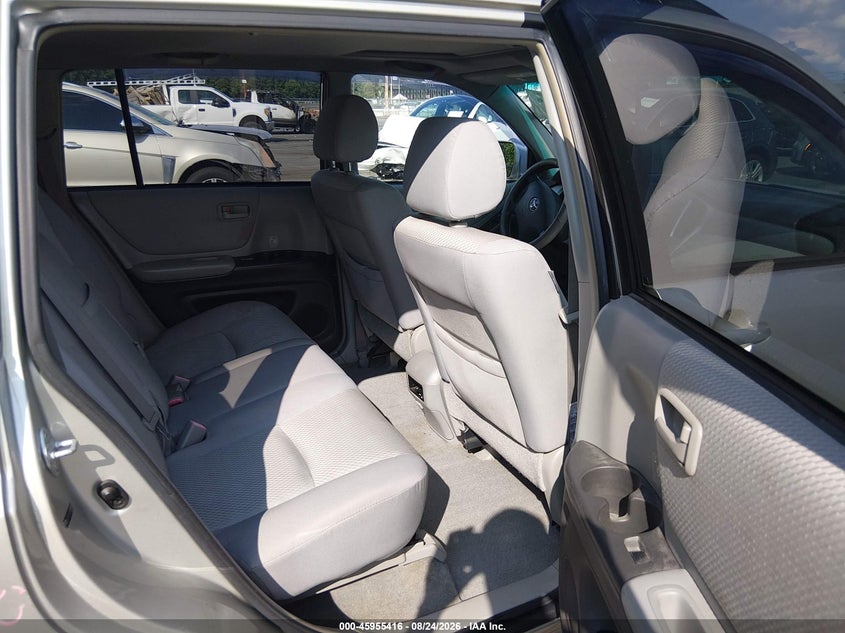 2007 TOYOTA HIGHLANDER SPORT UTILITY VEHICLE 3.3L V-6 DOHC, VVT, 215HP
