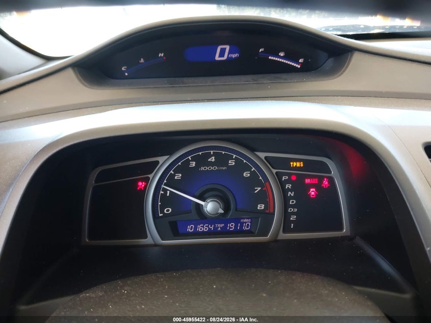 2010 HONDA CIVIC SEDAN 1.8L I-4 VVT, REGULAR , 140HP