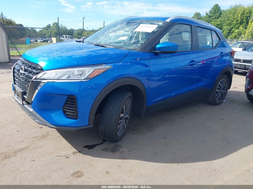 Vin: 3n1cp5cv7pl469129, lot: 46454639, nissan kicks sv xtronic cvt 20232