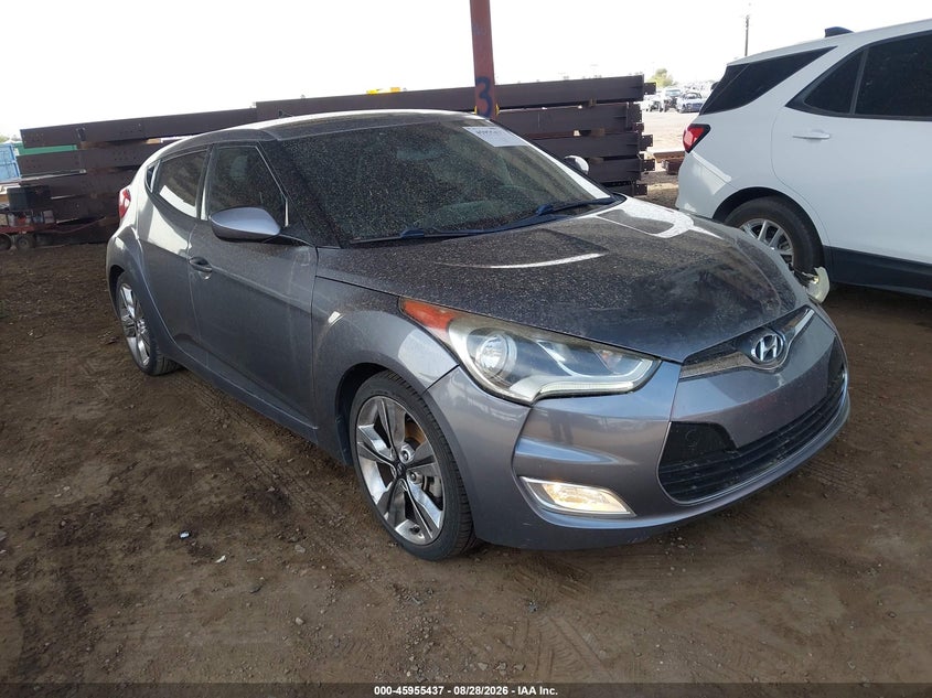 Vin: kmhtc6ad6gu293782, lot: 46454651, hyundai veloster 20161