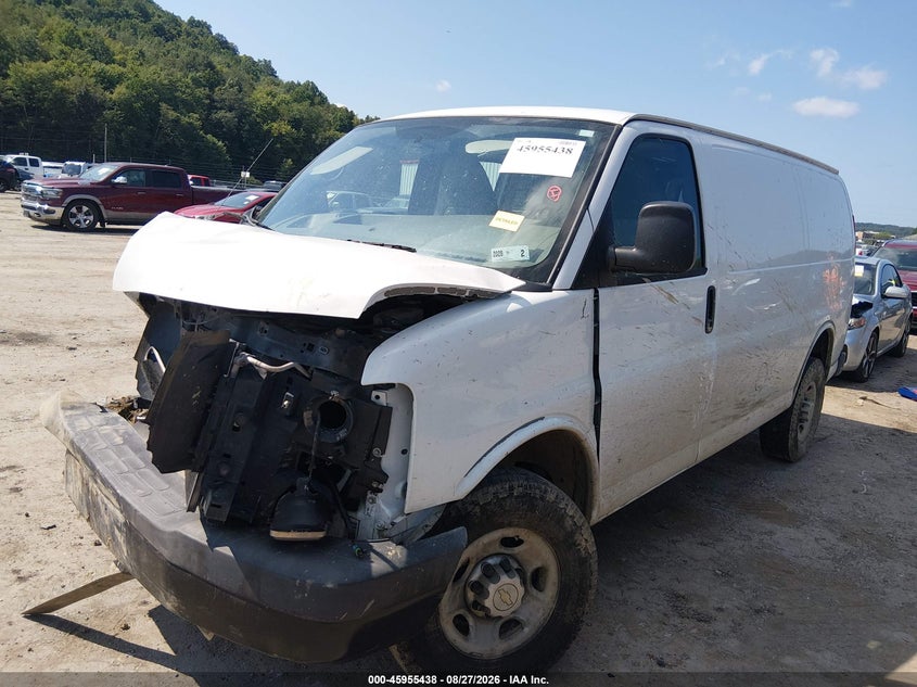 Vin: 1gcwgfcg6d1152253, lot: 46454652, chevrolet express 2500 work van 20132