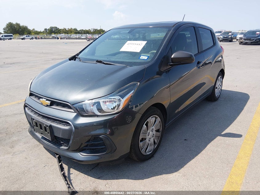Vin: kl8cb6sa1hc740577, lot: 46454656, chevrolet spark ls cvt 20172