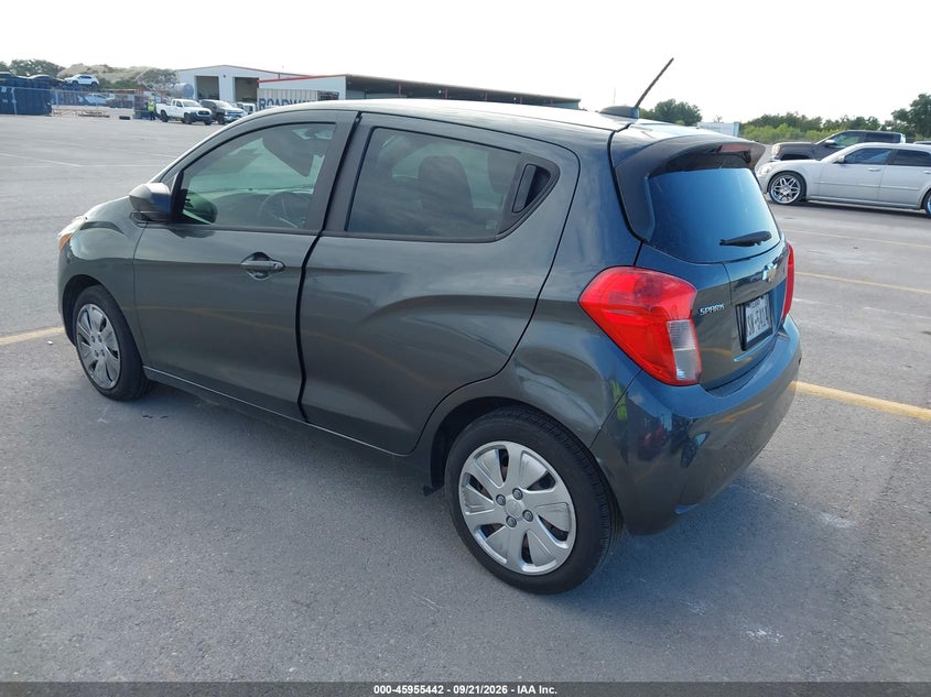 Vin: kl8cb6sa1hc740577, lot: 46454656, chevrolet spark ls cvt 20173