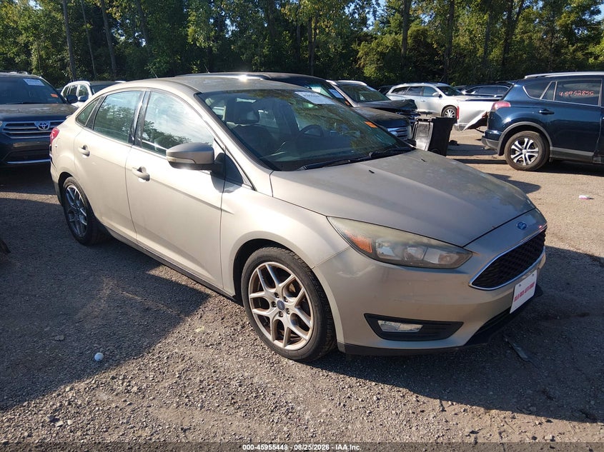 2015 Ford Focus Se, Left Side, IAAI, VIN 1FADP3F26FL286750