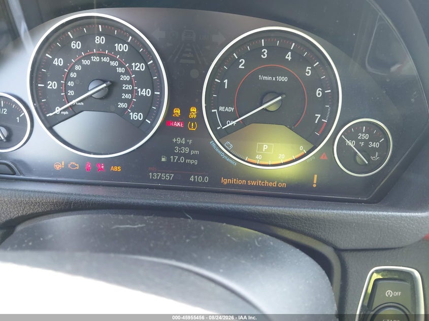 BMW 335I 2012 VIN WBA3A9G59CNP35418