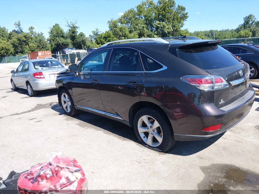 LEXUS RX 350 2013 VIN 2T2BK1BA9DC155992