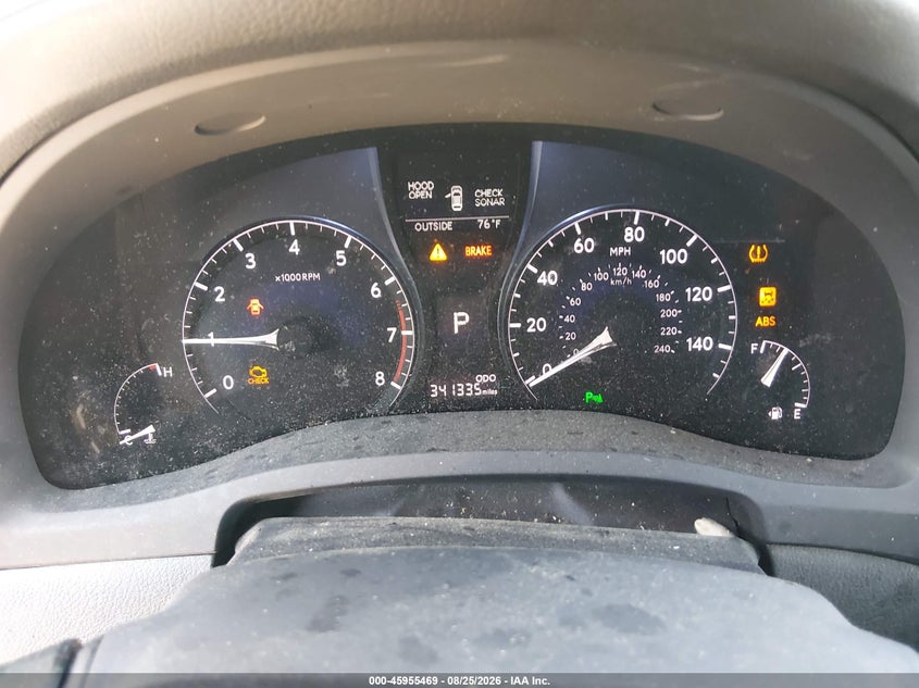 LEXUS RX 350 2013 VIN 2T2BK1BA9DC155992