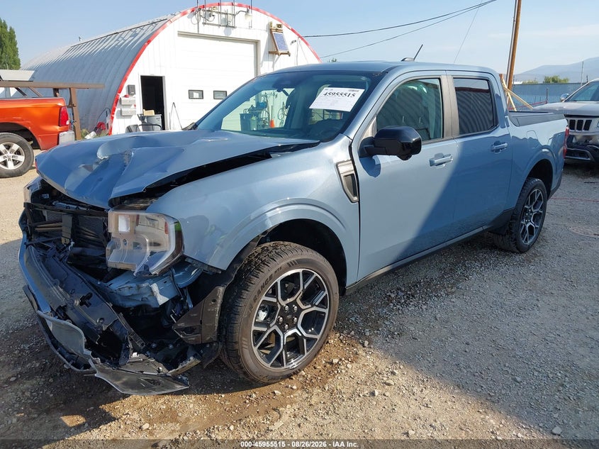 2025 Ford Maverick, Front End, IAAI, VIN 3FTTW8S3XSRA32393 — photo 2