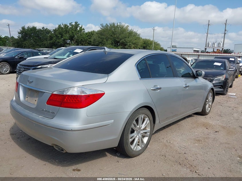 2009 HYUNDAI GENESIS auction photo 4