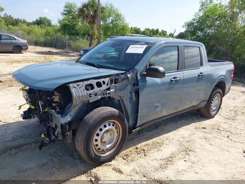 2022 Ford Maverick, Front End, IAAI, VIN 3FTTW8E9XNRA44824 — photo 2