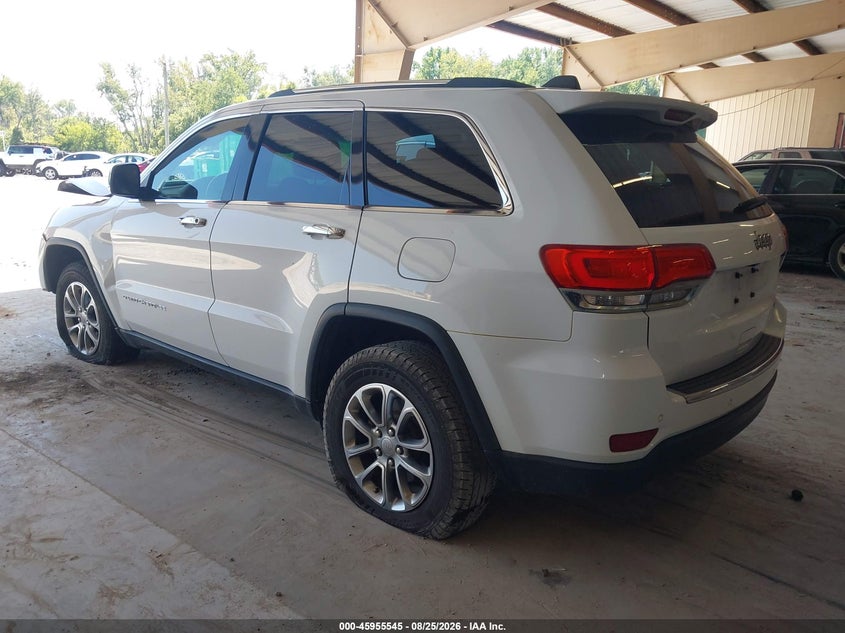 Vin: 1c4rjebg1fc614719, lot: 46454759, jeep grand cherokee limited 20153