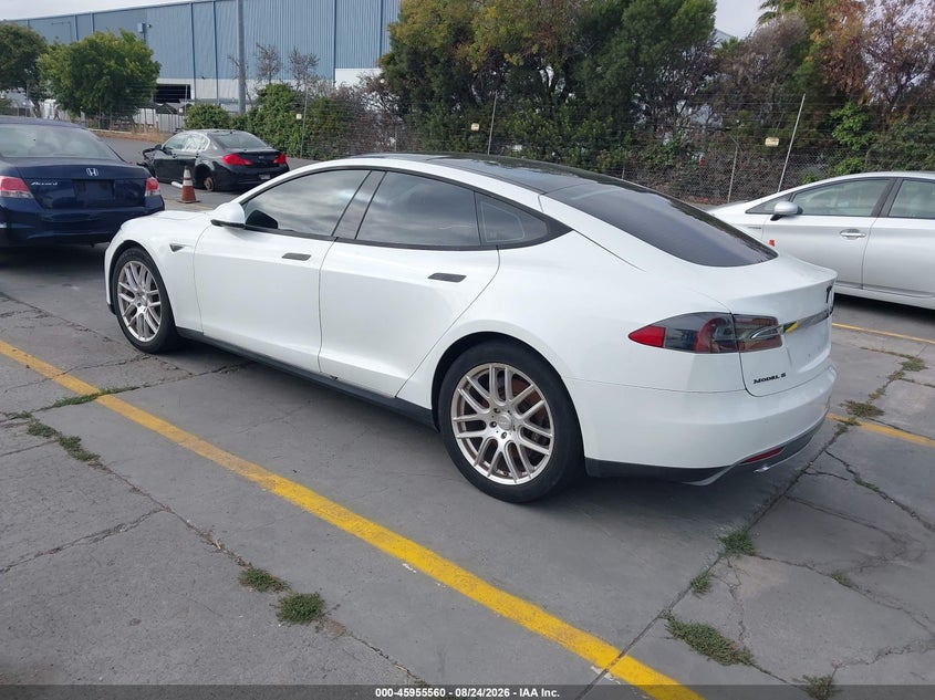 2013 TESLA MODEL S auction photo 3