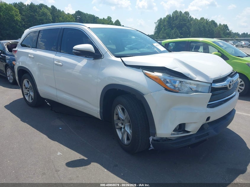 2015 TOYOTA HIGHLANDER auction photo 1