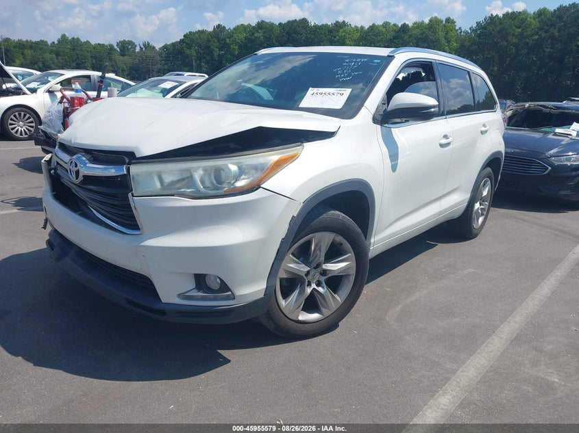 2015 TOYOTA HIGHLANDER auction photo 2
