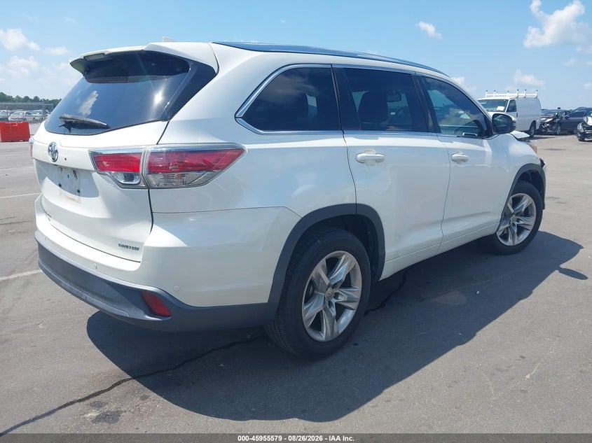2015 TOYOTA HIGHLANDER auction photo 4