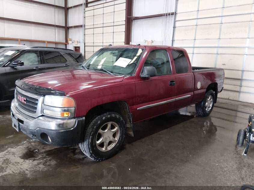 2004 GMC Sierra, Крыша, IAAI, VIN 2GTEK19T541129395 — фото 2