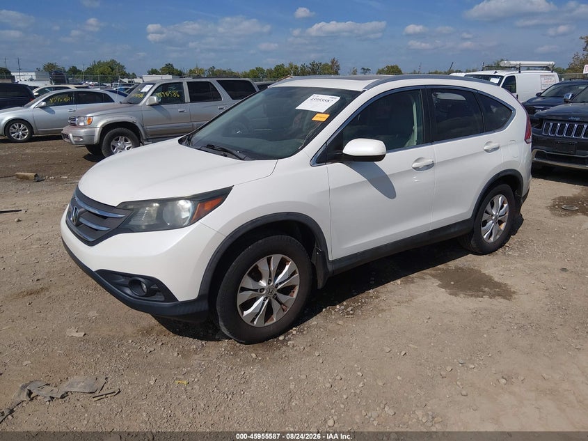 2013 Honda CR-V, Rear, IAAI, VIN 5J6RM4H74DL087906 — photo 2