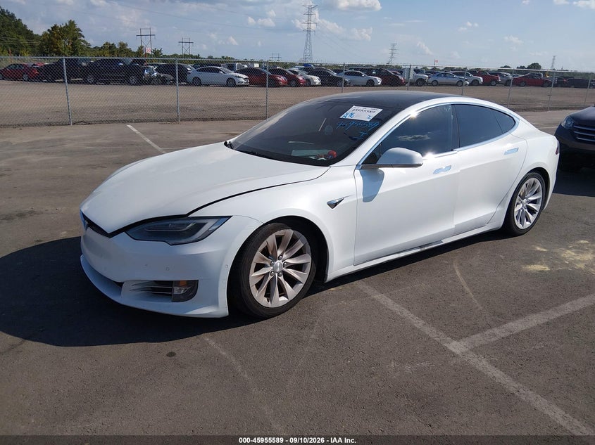 Vin: 5yjsa1e27jf281139, lot: 46454802, tesla model s 100d/75d/p100d 20182