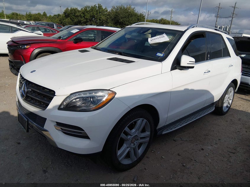 2014 Mercedes-Benz Ml 350, Обычный износ, IAAI, VIN 4JGDA5JB1EA397694 — фото 2