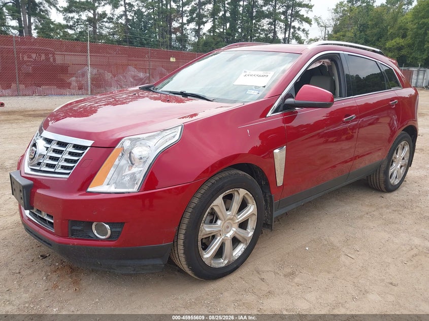 2013 Cadillac SRX, Left Side, IAAI, VIN 3GYFNDE3XDS561479 — photo 2