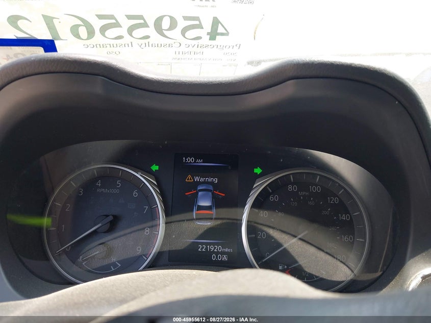 INFINITI Q50 2020 VIN JN1EV7AP5LM201856