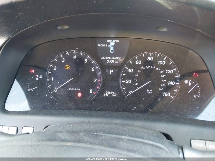 2010 LEXUS LS 460 auction photo 7