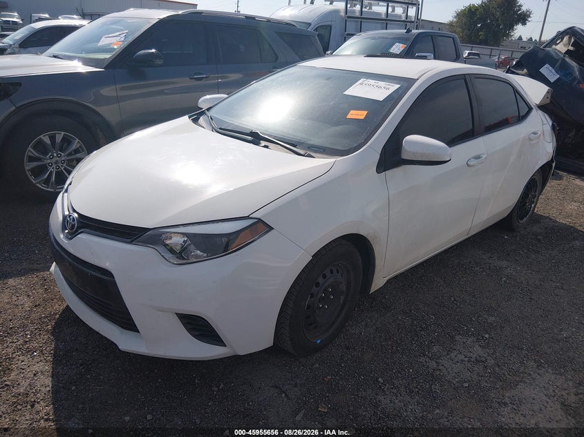 2015 Toyota Corolla, Удар сзади, IAAI, VIN 5YFBURHE6FP327079 — фото 2