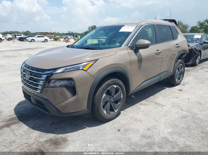 2025 Nissan Rogue, Rear, IAAI, VIN 5N1BT3BB2SC818374 — photo 2