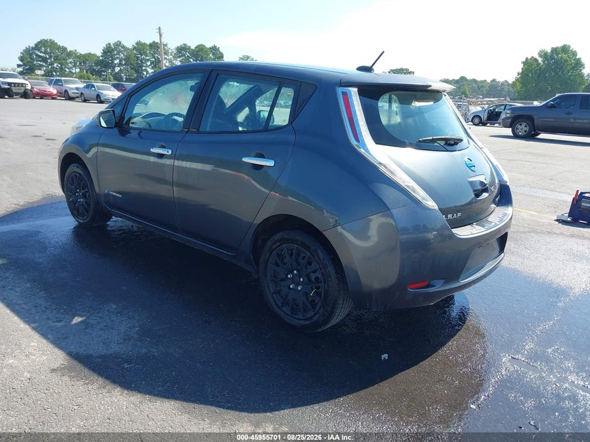 2013 NISSAN LEAF auction photo 3