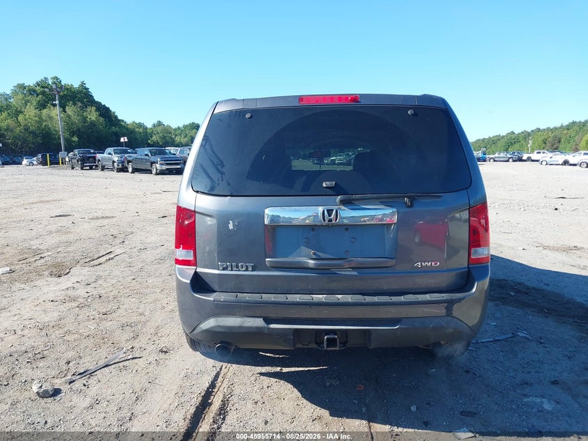 HONDA PILOT 2012 VIN 5FNYF4H53CB031077