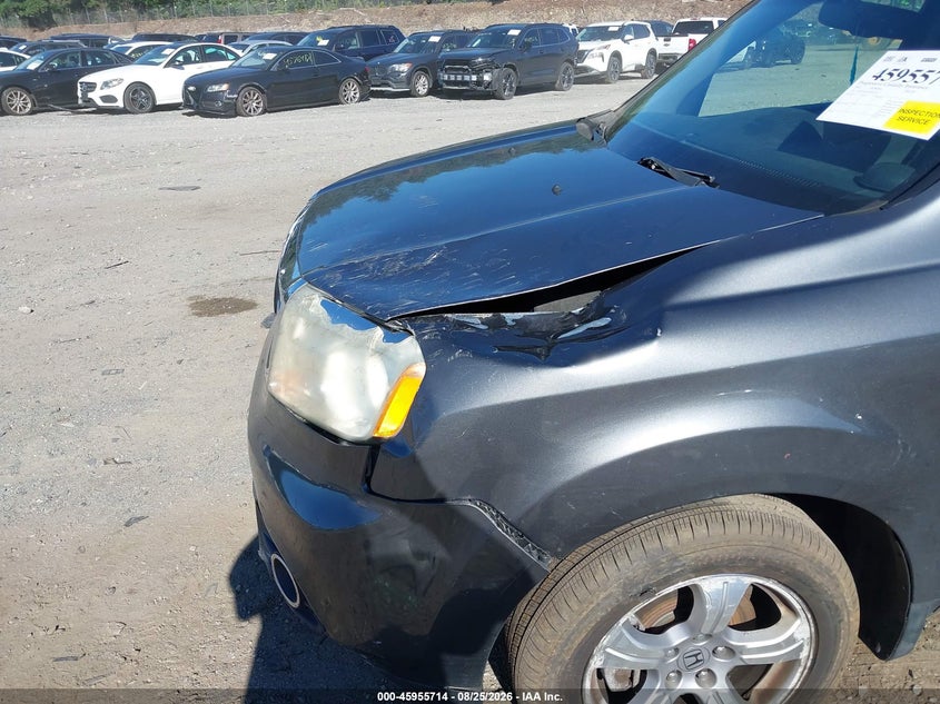 HONDA PILOT 2012 VIN 5FNYF4H53CB031077