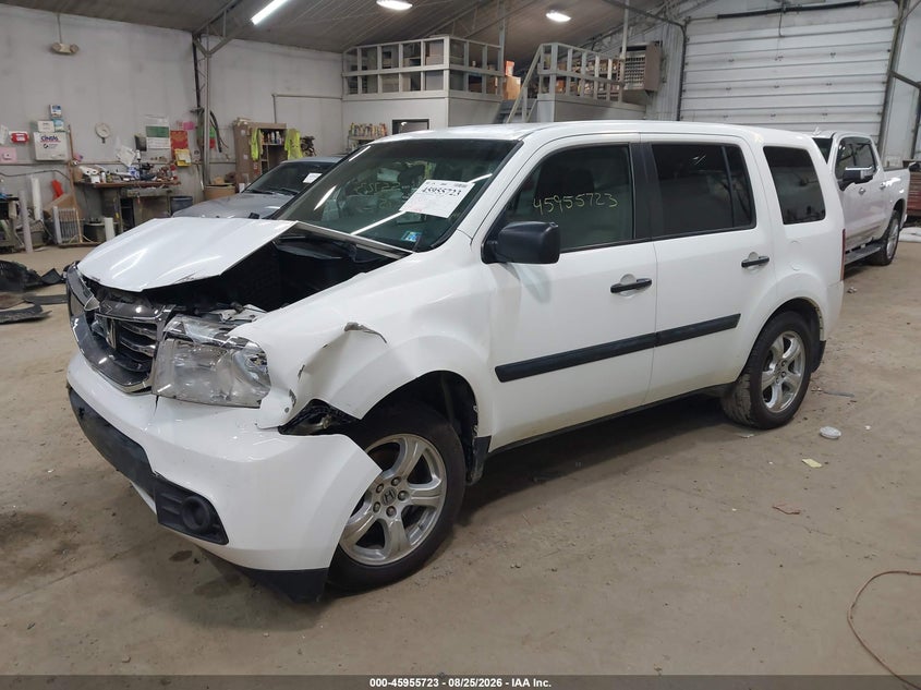 2015 Honda Pilot, Front End, IAAI, VIN 5FNYF4H22FB045790 — photo 2