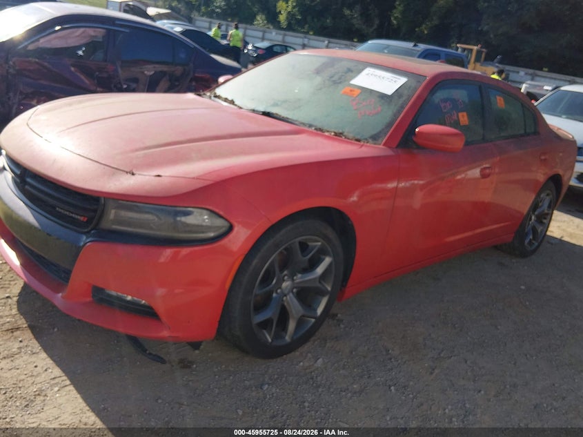 2015 DODGE CHARGER auction photo 2