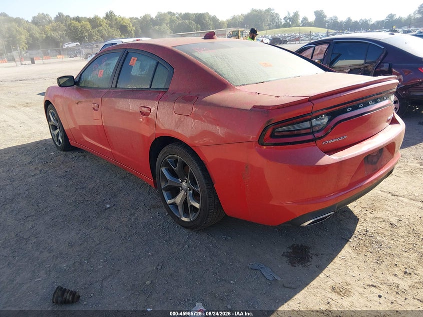 2015 DODGE CHARGER auction photo 3