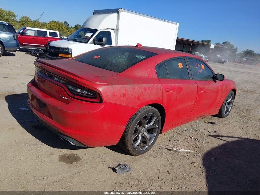 2015 DODGE CHARGER auction photo 4