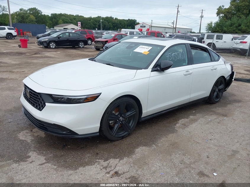 Vin: 1hgcy2f73pa070331, lot: 46454975, honda accord hybrid sport-l 20232