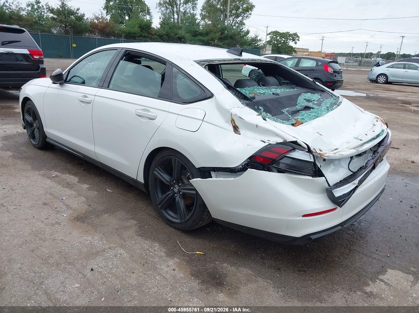 Vin: 1hgcy2f73pa070331, lot: 46454975, honda accord hybrid sport-l 20233