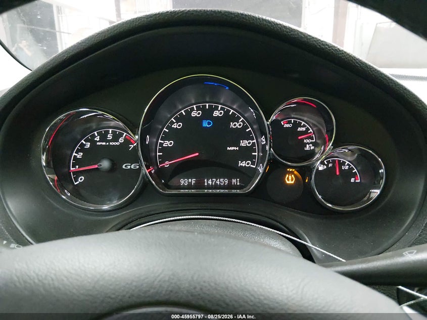 2010 PONTIAC G6 auction photo 7