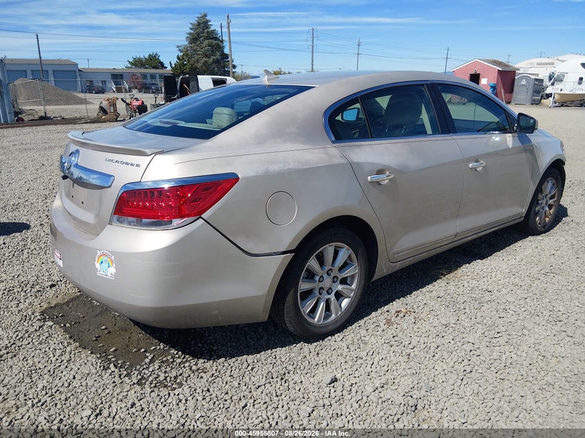 BUICK LACROSSE 2012 VIN 1G4GC5ER5CF255136