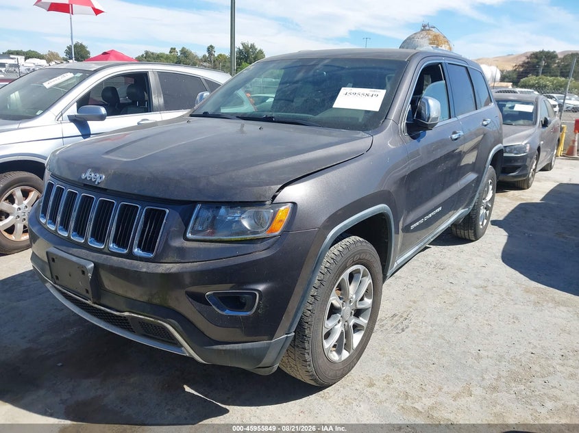 2015 JEEP GRAND CHEROKEE SPORT UTILITY VEHICLE 3.6L V-6 DOHC, VVT, 290HP
