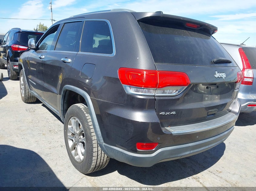 2015 JEEP GRAND CHEROKEE SPORT UTILITY VEHICLE 3.6L V-6 DOHC, VVT, 290HP