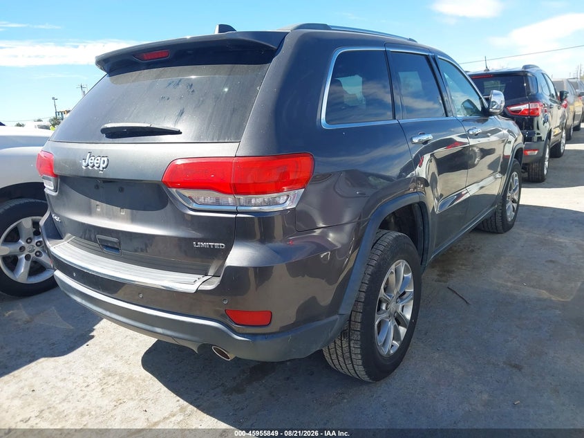 2015 JEEP GRAND CHEROKEE SPORT UTILITY VEHICLE 3.6L V-6 DOHC, VVT, 290HP