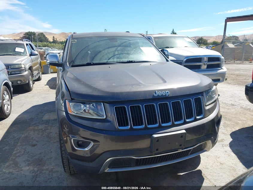 2015 JEEP GRAND CHEROKEE SPORT UTILITY VEHICLE 3.6L V-6 DOHC, VVT, 290HP