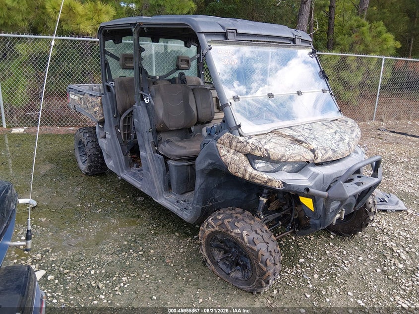 2022 Can-Am Defender Max Xt Hd9, Удар сзади, IAAI, VIN 3JBUCAP47NK001592