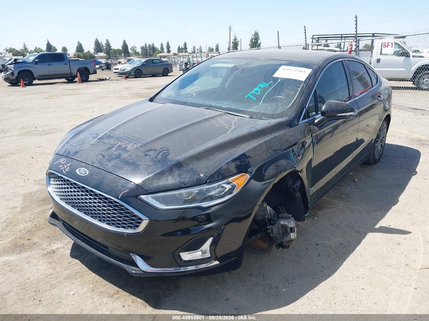 2020 Ford Fusion, Left Front, IAAI, VIN 3FA6P0RU8LR141484 — photo 2