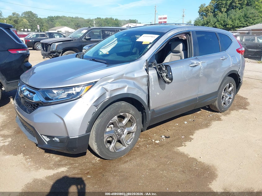 2017 Honda CR-V, Оба бока, IAAI, VIN 5J6RW2H82HL018872 — фото 2
