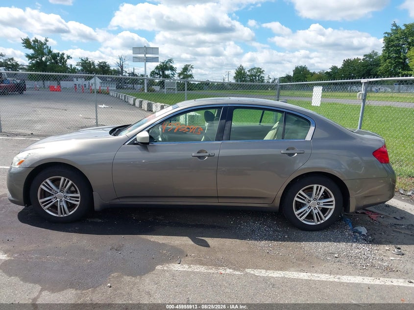 INFINITI G37X 2013 VIN JN1CV6AR8DM350623