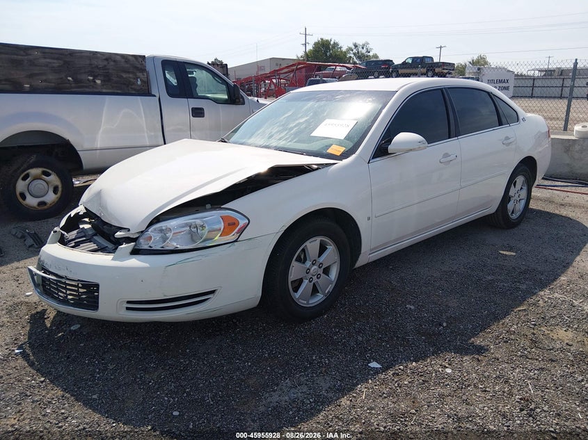 2007 Chevrolet Impala, Front End, IAAI, VIN 2G1WT55N979248615 — photo 2