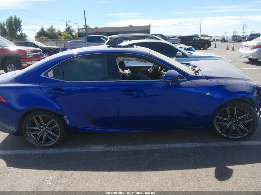 LEXUS IS 350 2016 VIN JTHBE1D23G5023649