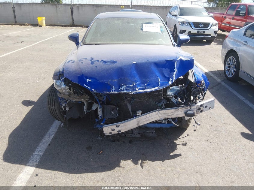 LEXUS IS 350 2016 VIN JTHBE1D23G5023649